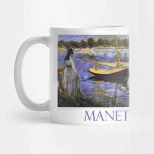 The Seine at Argenteuil by Edouard Manet Mug